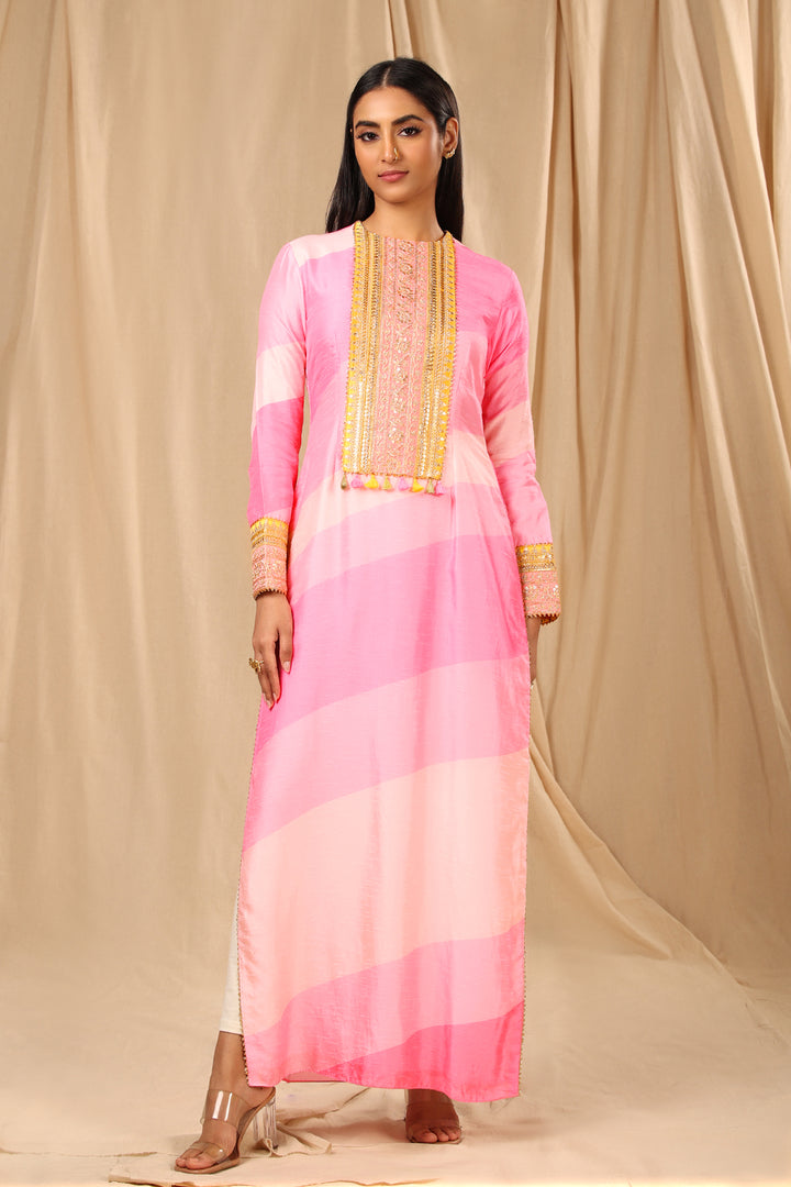 Candy Pink Sorbet Kurta