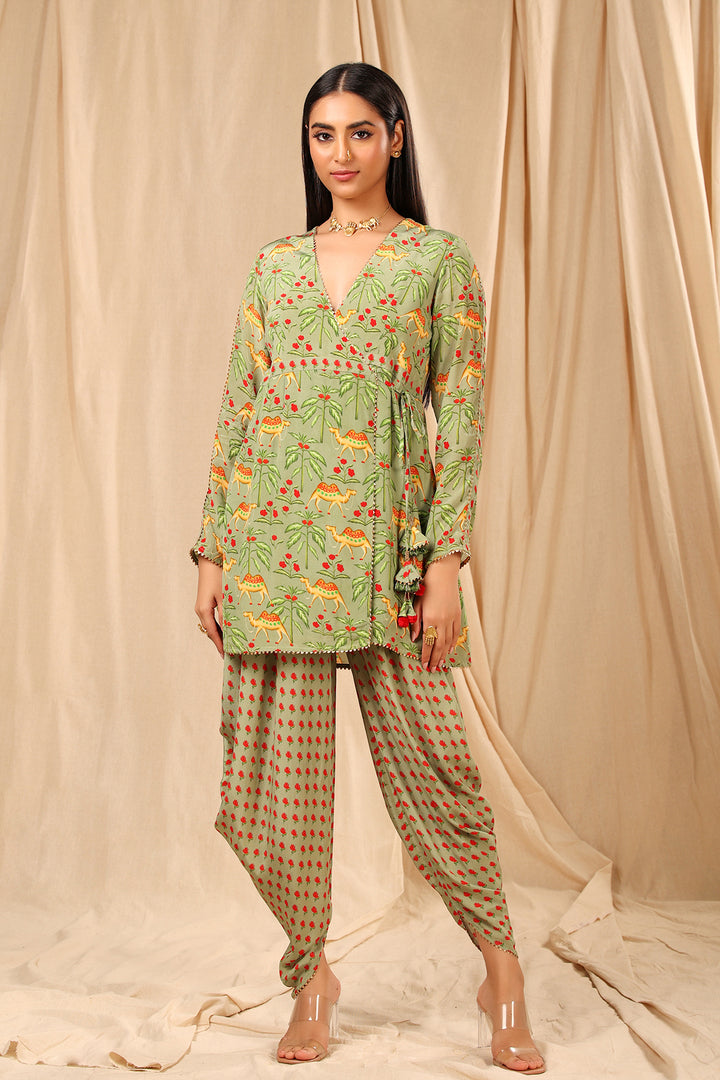 Sage Oasis Angrakha Set