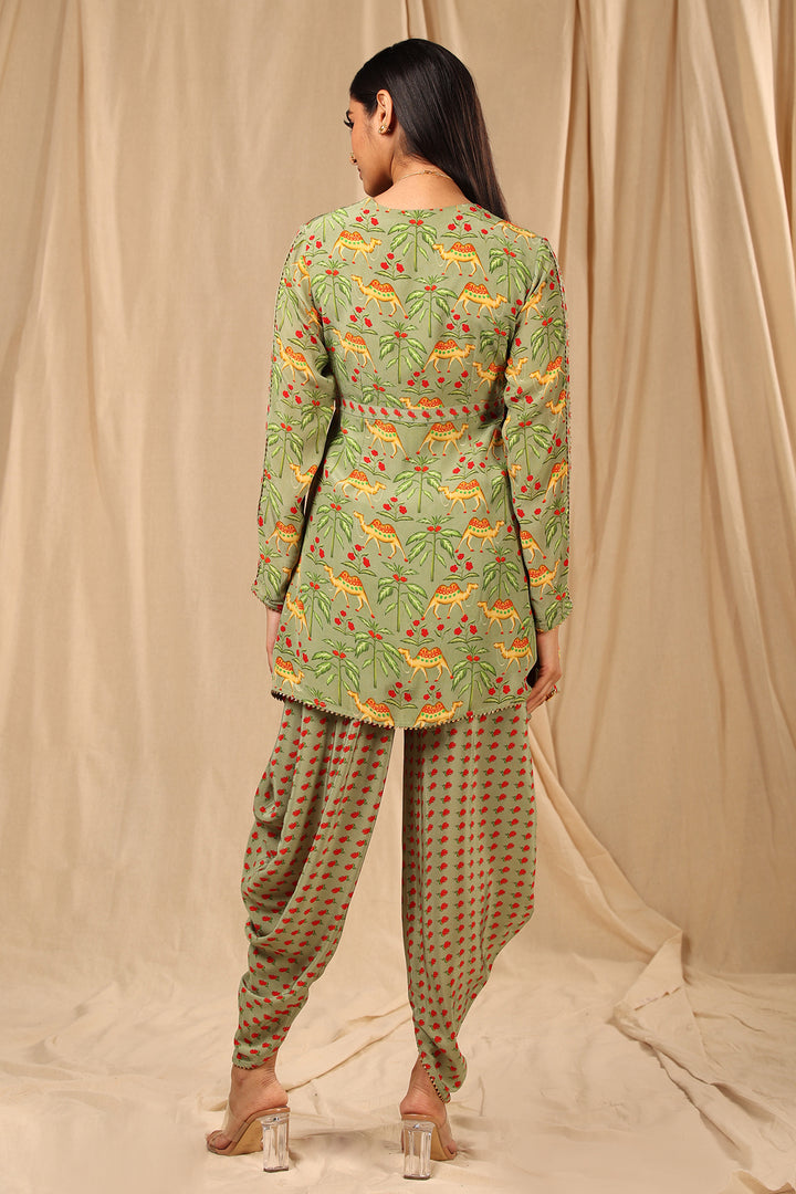 Sage Oasis Angrakha Set