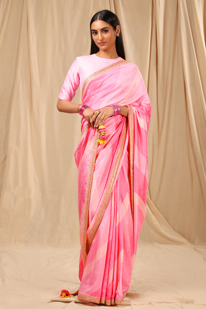 Pink Sorbet Saree