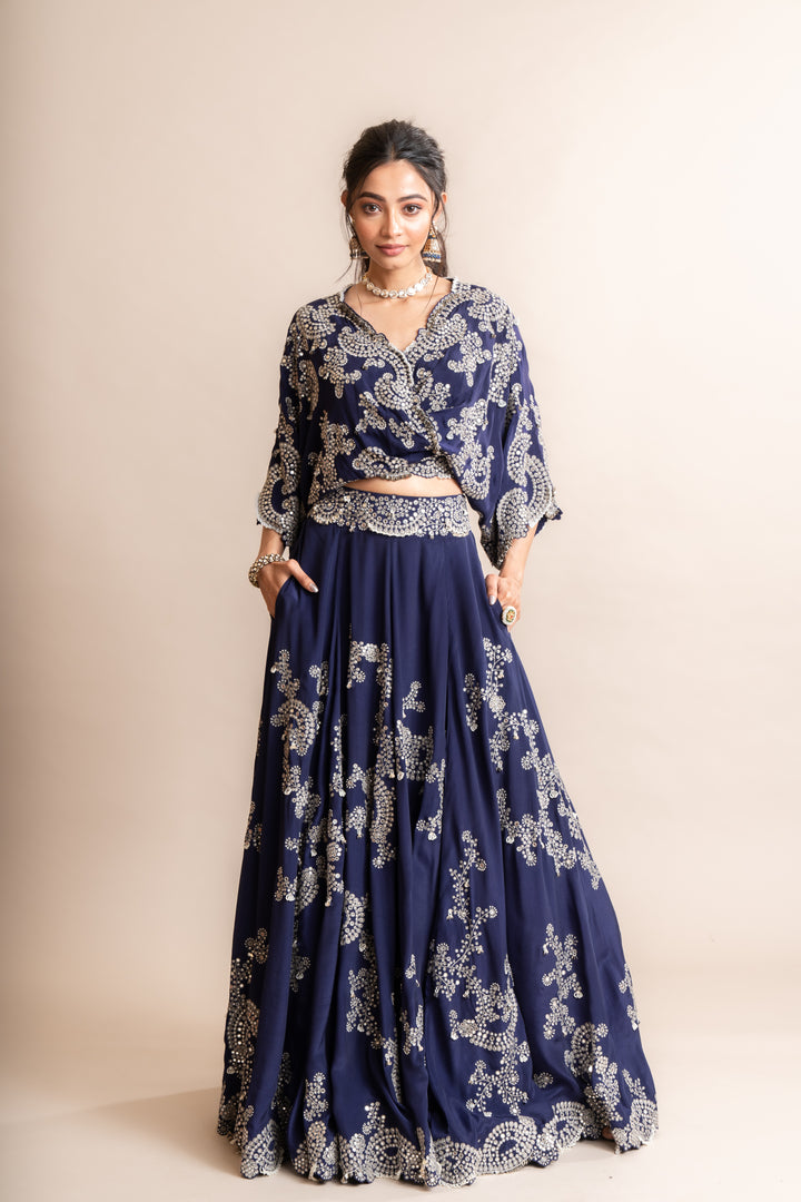 KAFTAN TOP AND SHARARA