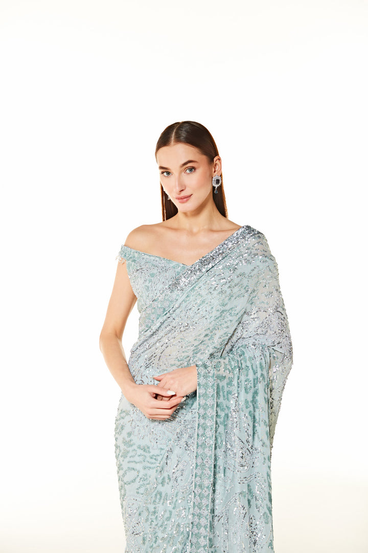 Zaynab Sari Set - 14