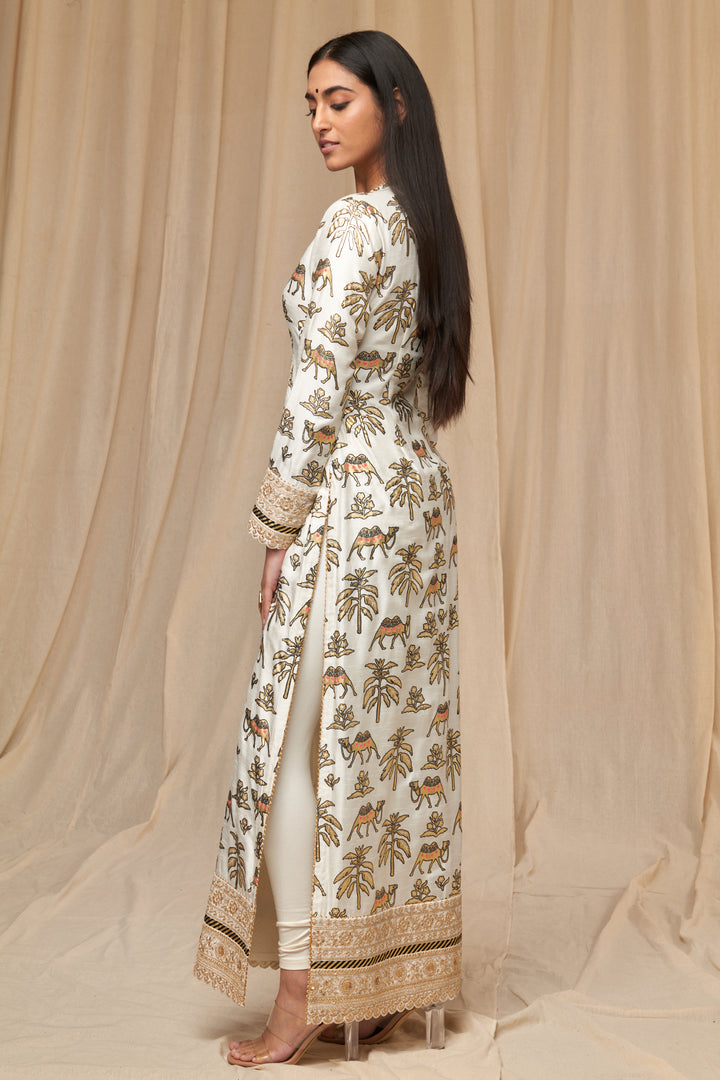 Ivory Oasis Kurta
