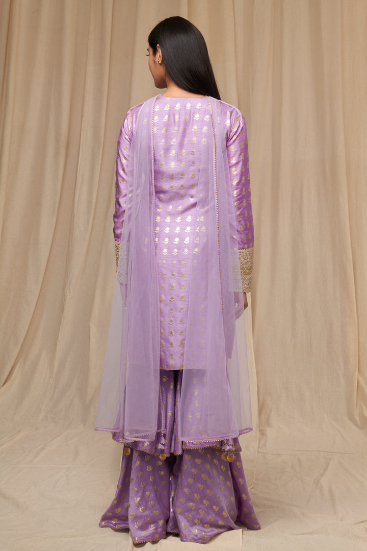 Lilac Wallflower Garara Set