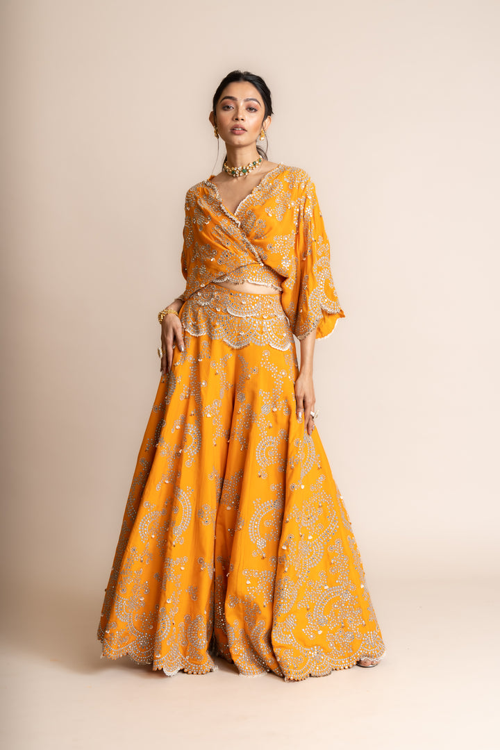 KAFTAN TOP AND PANTS - 1