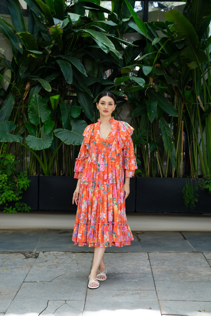 Coral Dress