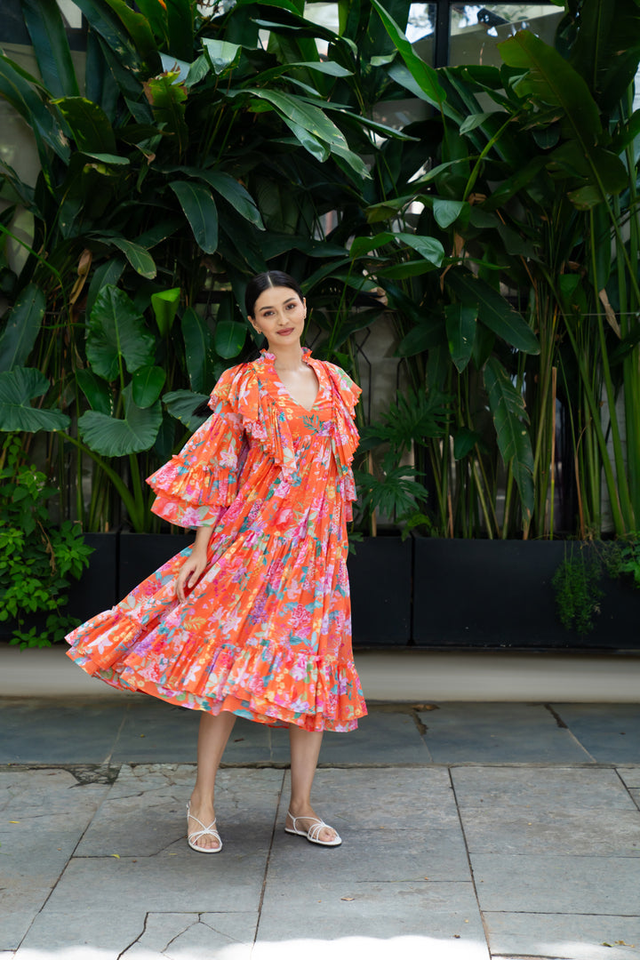 Coral Dress
