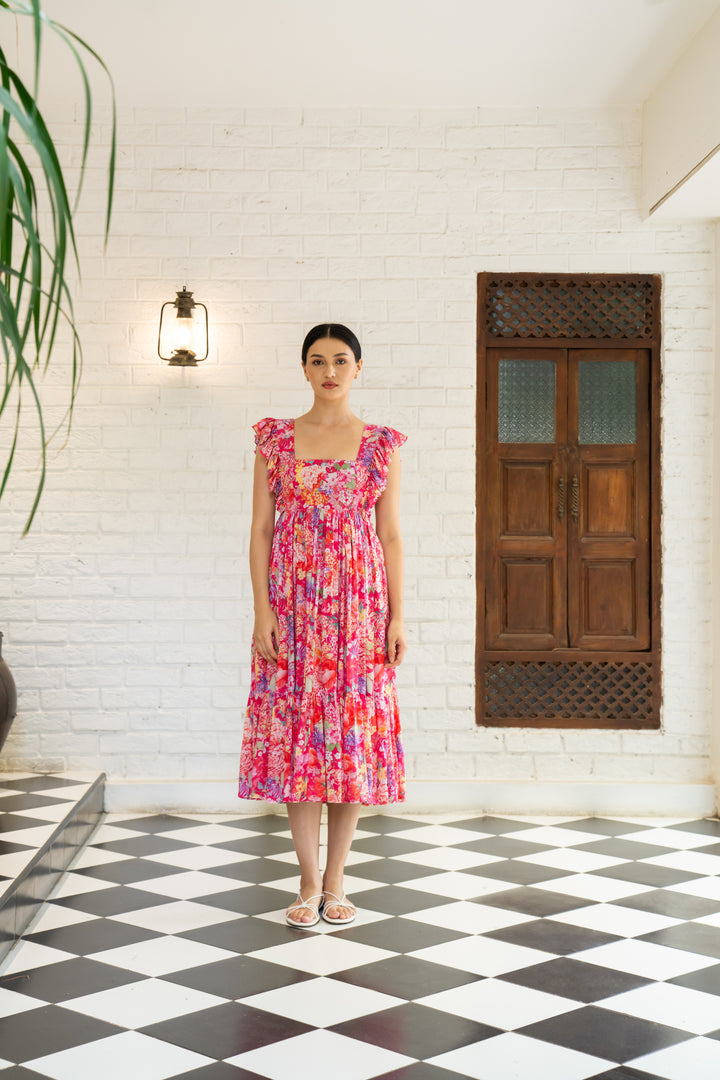 Picotee Dress