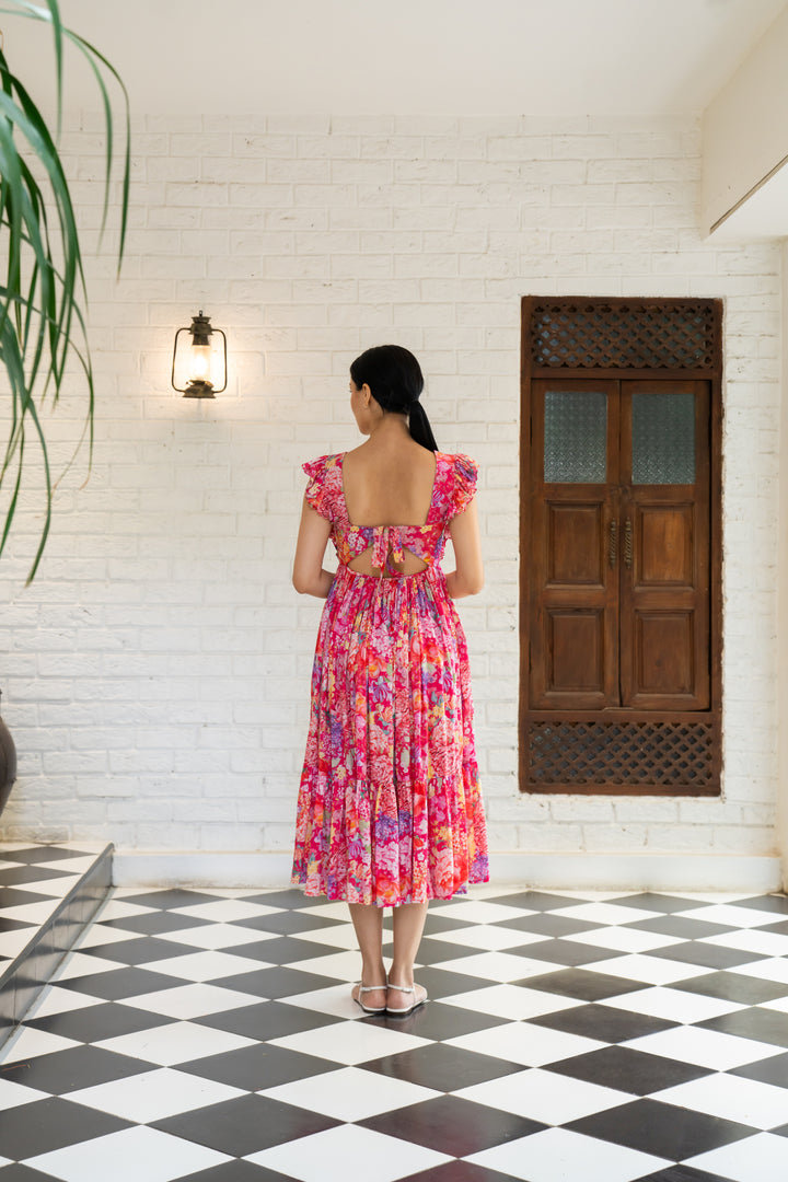 Picotee Dress