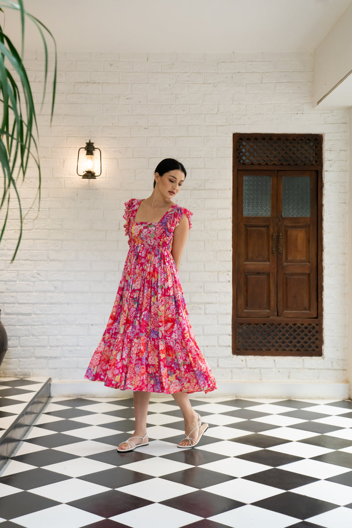 Picotee Dress